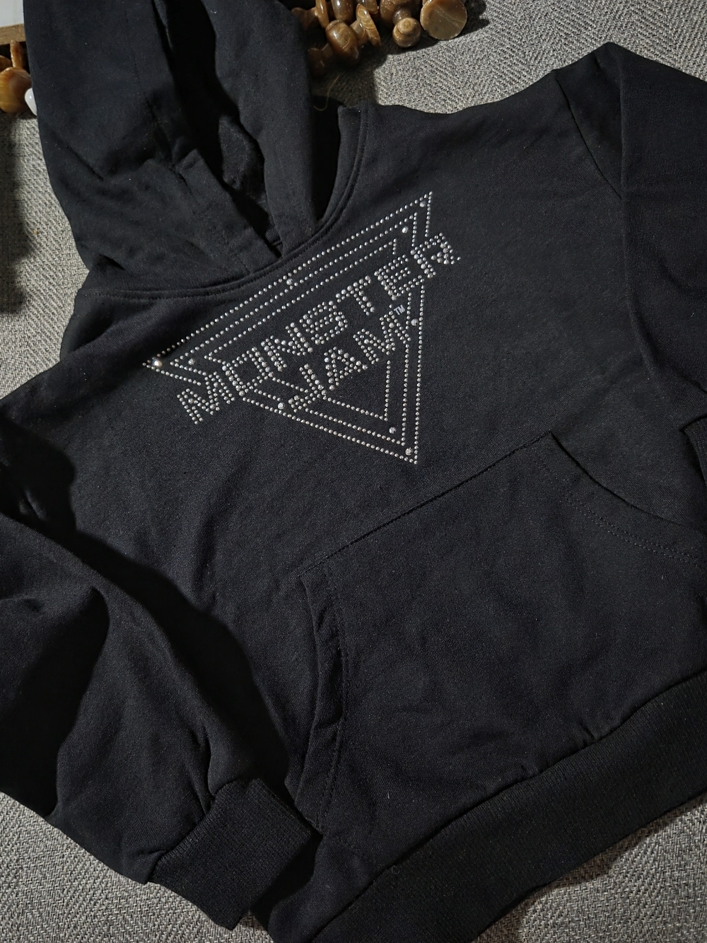 Monster Jam Black Studded Graphic Hoodie - NWT